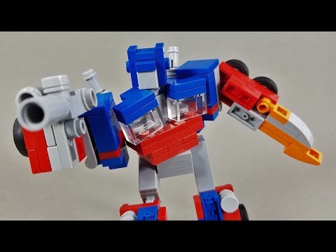 Comeback! Experiment Let's go! Transformers truck Optimus Prime, Hulk Marvel Superhero toys! LEGO ca. 