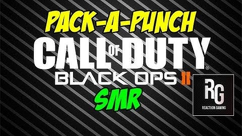Black Ops 2 Zombies: ALL WEAPONS PACK-A-PUNCHED: SMR