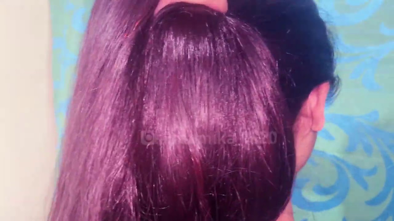 Meet Anaamika-A Shiny & Silky Rapunzel | Super Shiny & Silky Burgundy Hair Play | Silkiest Hair Ever