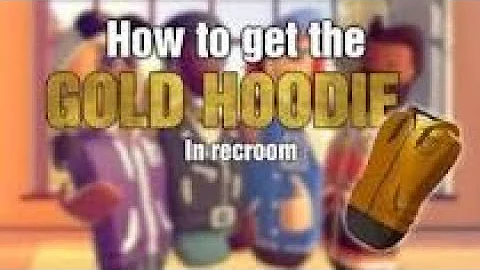 How to Get All The Golden items in RecRoom:)
