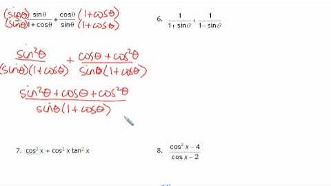5.1 Using Trig Identities #3 Example