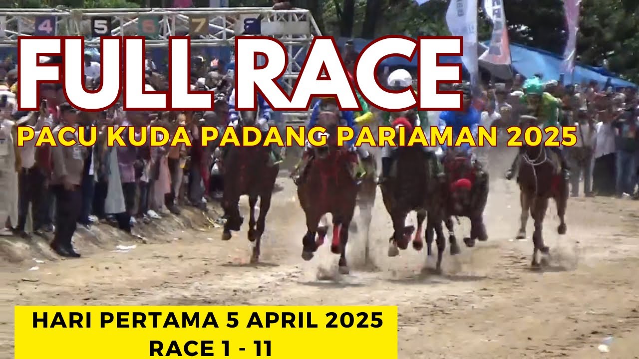 PACU KUDA PIALA BUPATI PADANG PARIAMAN 5 APRIL 2025