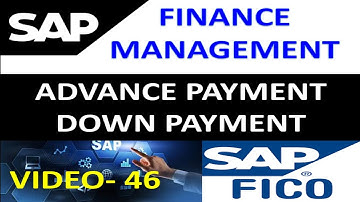 How to Configure Advance Payable Down Payment- Fico | Finance Management in Sap | DK TECHNOLOGIES