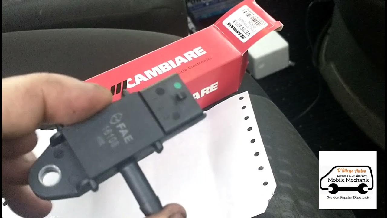 P245354 P2453 Vauxhall Opel Insignia DPF Pressure Sensor YouTube