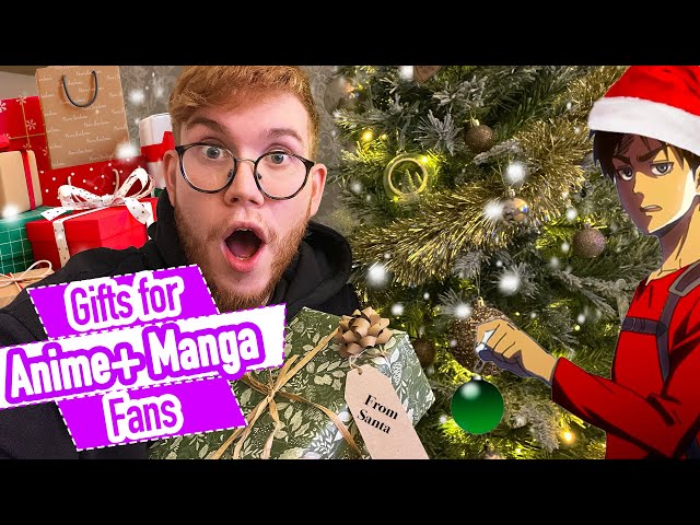 The BEST Gifts for Anime and Manga Lovers! 5+ Holiday / gift ideas