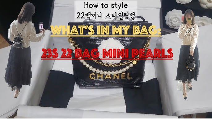 🖤 CHANEL Bucket Bag 2022 2023, Chanel 22S Bucket bag, unboxing, model  shots, price and details 