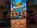 Rc monster truck squad &amp; speed test #shorts #unboxing #toys