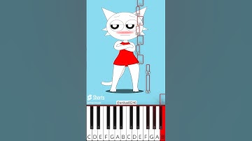 Wenda dance💃 / Incredibox Sprunki fan animation #sprunki (@anikad8246) - Octave Piano Tutorial