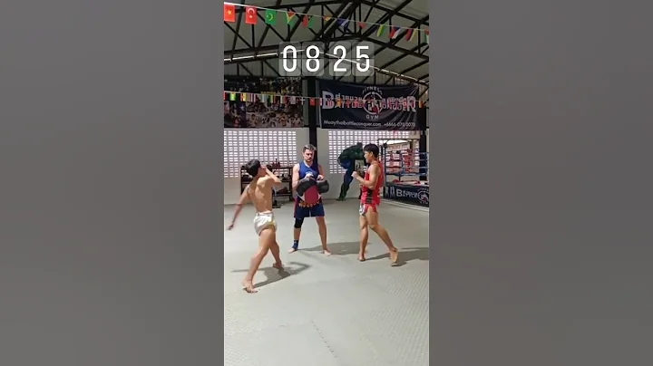 Muay Thai Training in Thailand - Guest Padwork