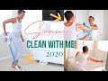 SUMMER 2020 CLEAN WITH ME! RELAXING CLEANING MOTIVATION | MASTER BEDROOM & BATHROOM CLEANING ROUTINE