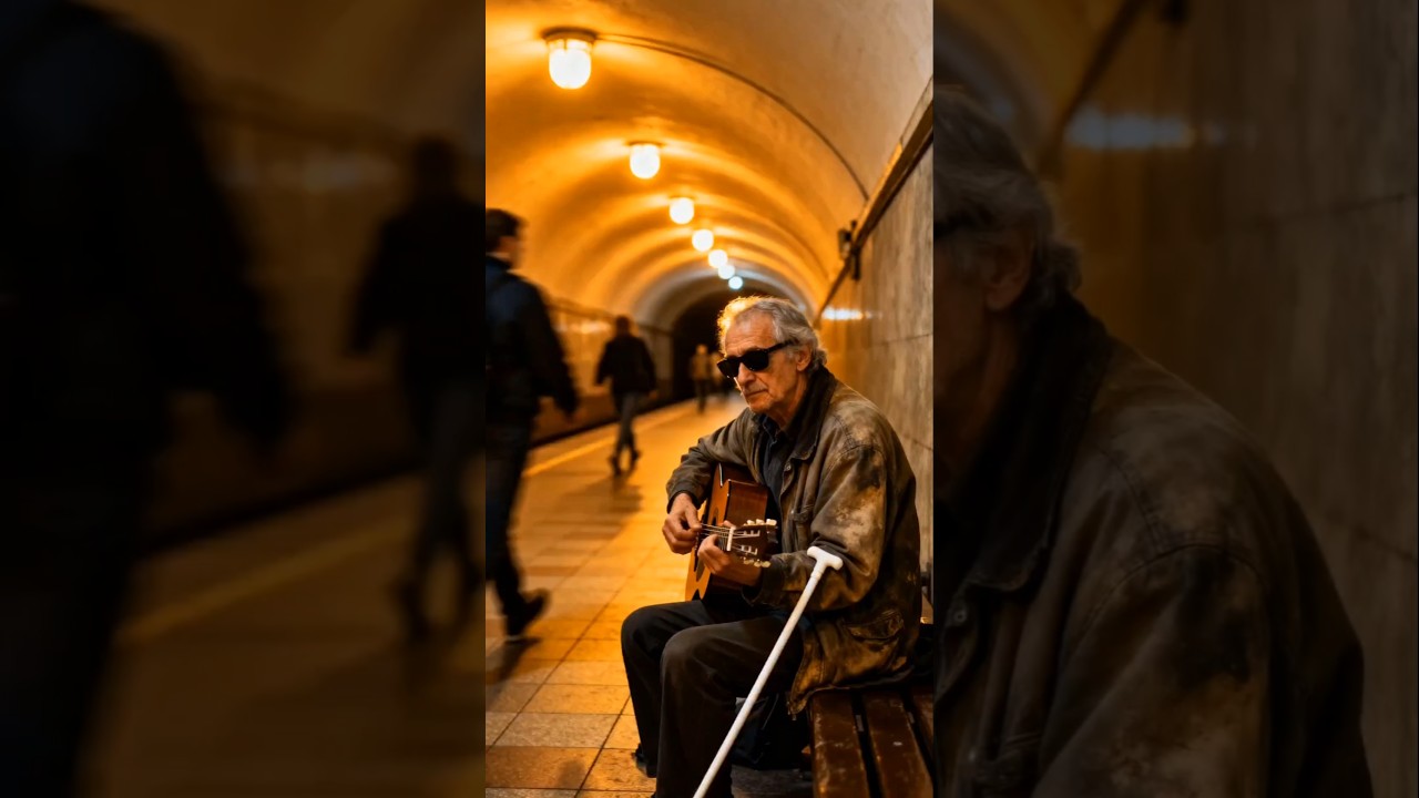 Blind Musician Saves Lost Child In Subway Station! 