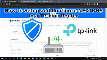 How to Setup and Configure NEXTDNS in a TP-Link Router | 2022 |