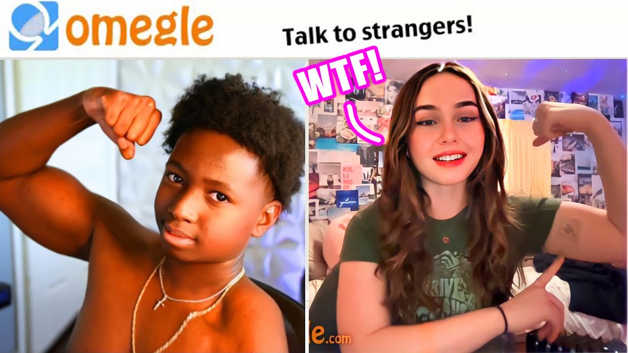 Pretending to be a BABY on OMEGLE! (Funny Reactions)