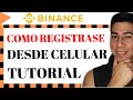 BINANCE como registrarse 💡 Exchange centralizado 💡 Tutorial Celular 2020