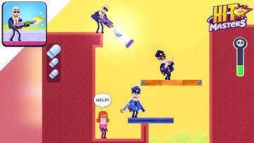 HITMASTERS - Levels (1- 20) Gameplay Walkthrough 4K 60FPS Part 1 [Android iOS]