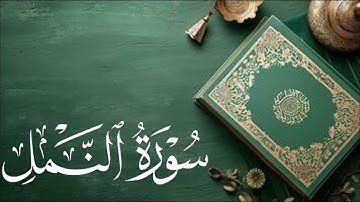 سورة النمل Al-Naml | بصوت القاريء / طارق محمد