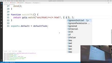Gulp og HTML Template Engines (pug)