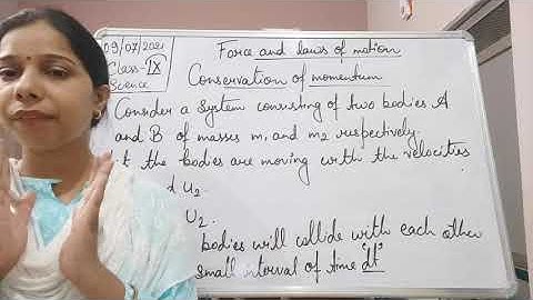 Class IX Science 09 07 2021 by Ms Mridulata upadhyay Force and laws of motion