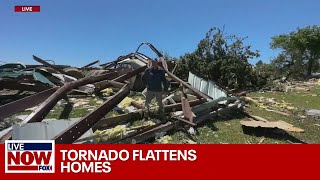 Powerful tornado devastates Barnsdall, Oklahoma | LiveNOW from FOX Resimi