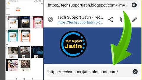 How to remove ?m=1 From URL In  Blogger