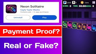 Neon Solitaire - Neon Solitaire Withdrawal? - Neon Solitaire Real Or Fake - Neon Solitaire Review screenshot 2