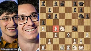 A Case of Double Blindness || Firouzja vs Caruana || Tata Steel (2021)