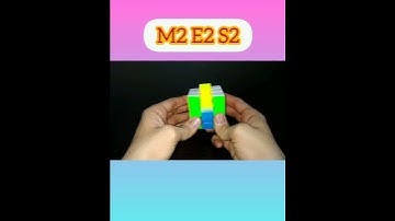 Learn how to make beautiful checkerboard pattern on 3x3 Rubik