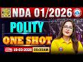 Complete Polity For NDA 2026 | Polity Marathon Class For NDA 1 2026 | UPSC NDA Polity One Shot