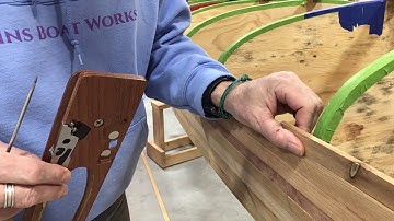 Preparing to  Strip Plank - Freedom 17 Canoe-Robo Bevel - Episode 9 part 1 of 2