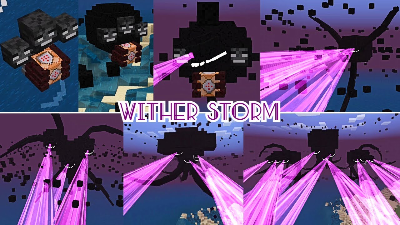 Wither Storm Addon - MCPE Addons for Bedrock & Pocket Edition