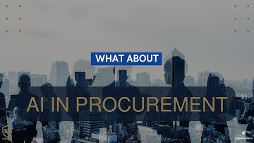 AI in Procurement | Revolutionizing the Way We Purchase
