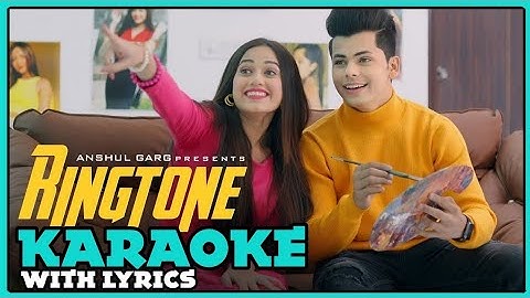 RINGTONE - KARAOKE | Jannat Zubair & Siddharth Nigam | Rajat Nagpal | Vicky Sandhu | Anshul Garg