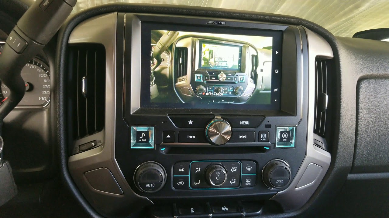 Alpine X110SLV X110SRA Mirrored Wireless from phone. YouTube