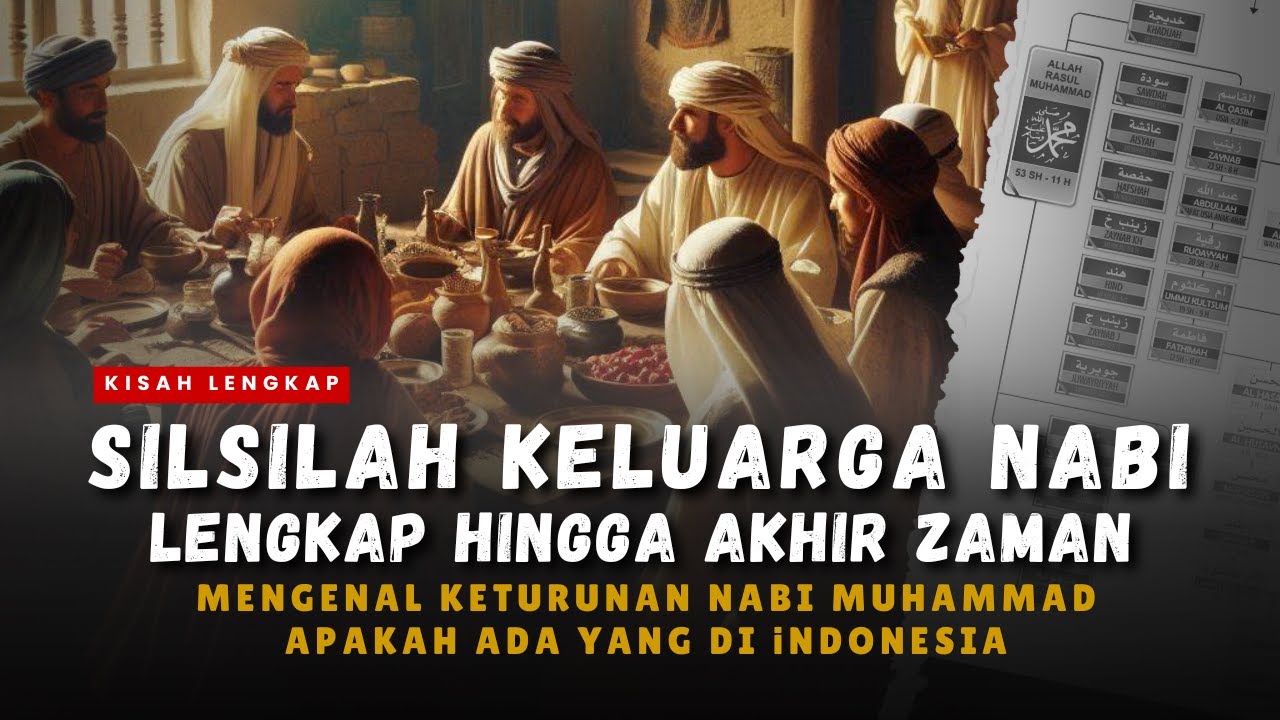 MENGENAL SILSILAH KELUARGA NABI MUHAMMAD LENGKAP SAMPAI IMAM MAHDI - PARA HABIB HARUS DARI JALUR INI