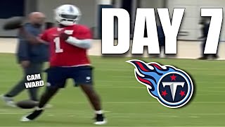 Tennessee Titans Ota’s Minicamp Day 7 Highlights: Cam Ward & Qb’s Putting In Work! + More!
