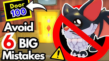 😱How to Get to Door 100 in Adopt Me Hauntlet!⚠️Avoid These 6 Hidden Mistakes No One Tells You!