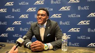Jordan Shipp ACC Kickoff Interview | UNC Football