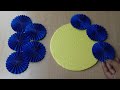 2 Unique Paper Flower Wall Hanging | Easy Wall Decor Ideas | Paper Crafts | Home Decor Ideas