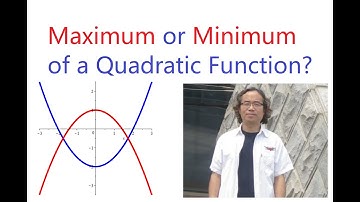 How to Find the Maximum or Minimum of a Quadratic Function?