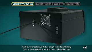 Aerosol Photometer ATI 2j with 21 CFR For Pharmaceutical