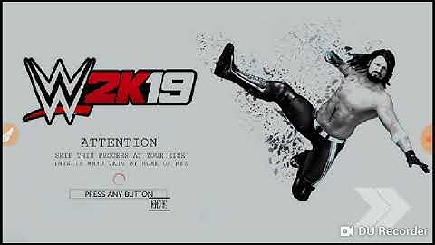 Wr3d 2k19 mof by HHH with media fire link in description