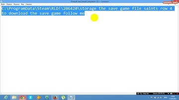 save game siants row 4