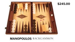 🔎 How Do You Choose a Wood Backgammon Set – GammonVillage from $79