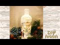 Christmas decoupage bottle (collab with "patioelf") DIY ideas decorations craft tutorial