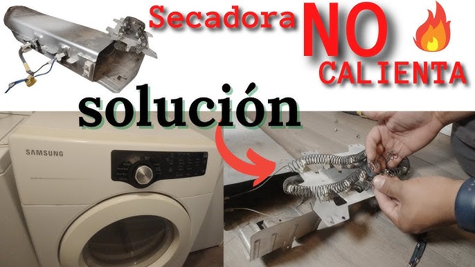 Por qué la secadora no funciona?