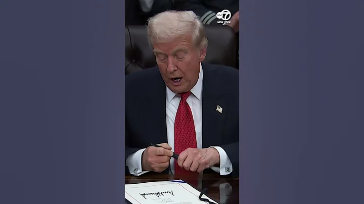 Trump signs funding bill, ending government shutdown  #nyc  #breakingnews #politics #shorts