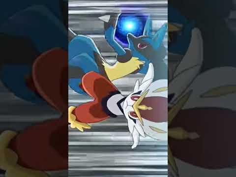 Cinderace and lucario team work || Pokémon journey