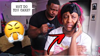 Getting Mad At My Friend For Flirting With My Ex - Prank On Boyfriend