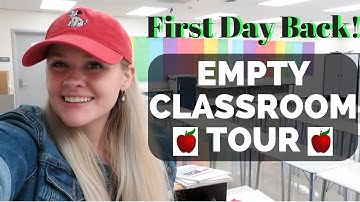 Empty Classroom Tour! Teacher