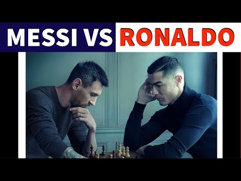 Ronaldo and Messi Play Chess // Messi and Ronaldo Picture 